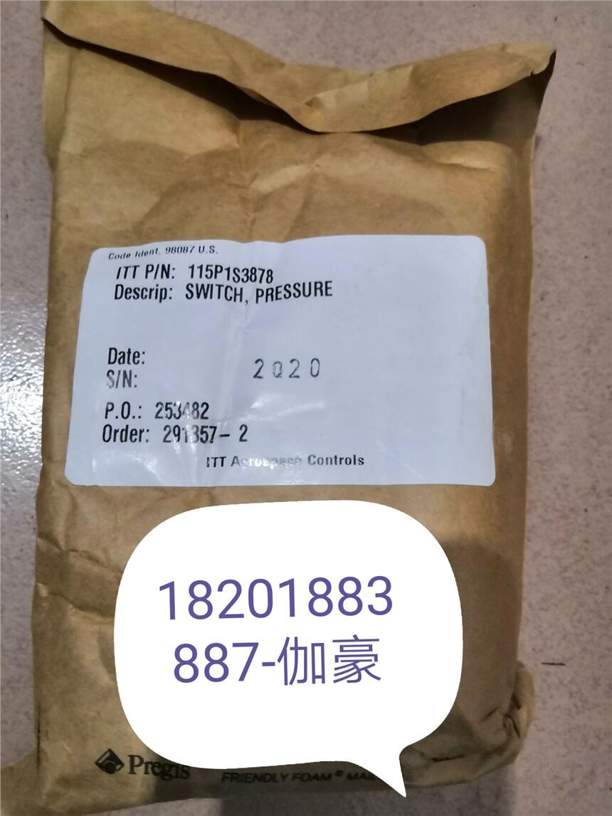 ITT壓力開(kāi)關(guān)132P41CC6R
