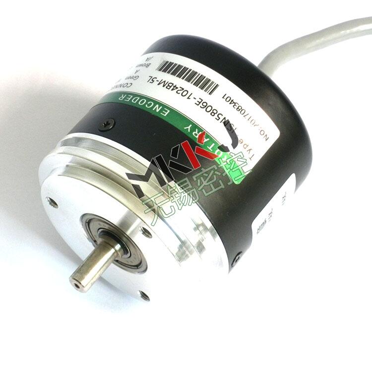 實心出軸編碼器ISN58系列同步伺服法蘭ISN5806-001C-1024BZ1-5L