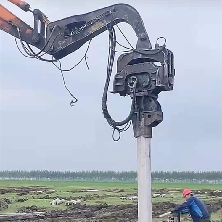 挖掘機打樁機 液壓打樁機 振動錘