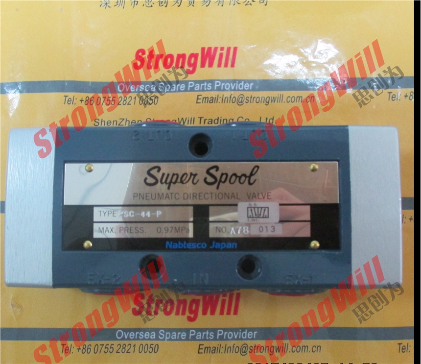 進口Nabtesco氣控閥PSC-34-P正品NABCO電磁閥PSC-36-P
