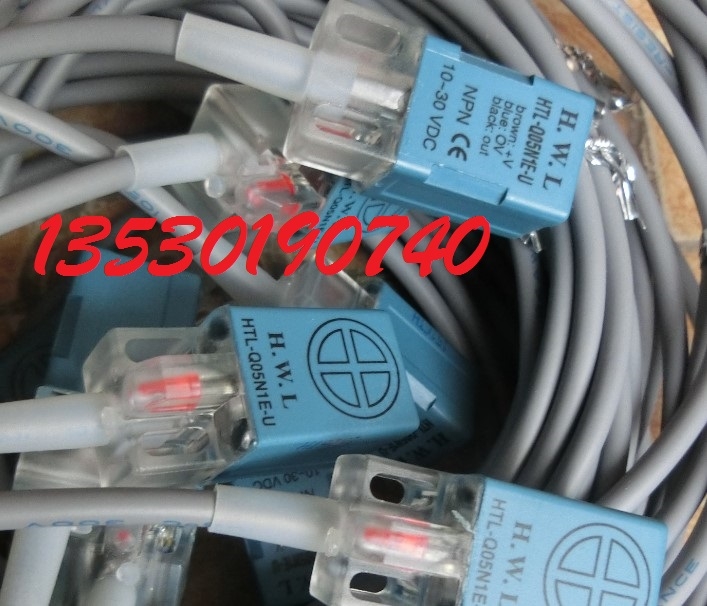 全新原裝 HTL-Q05N1E-U NPN,NO,屏蔽，垂直感應