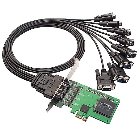 臺灣moxa CP-168EL-A 8串口RS-232 PCI Express串