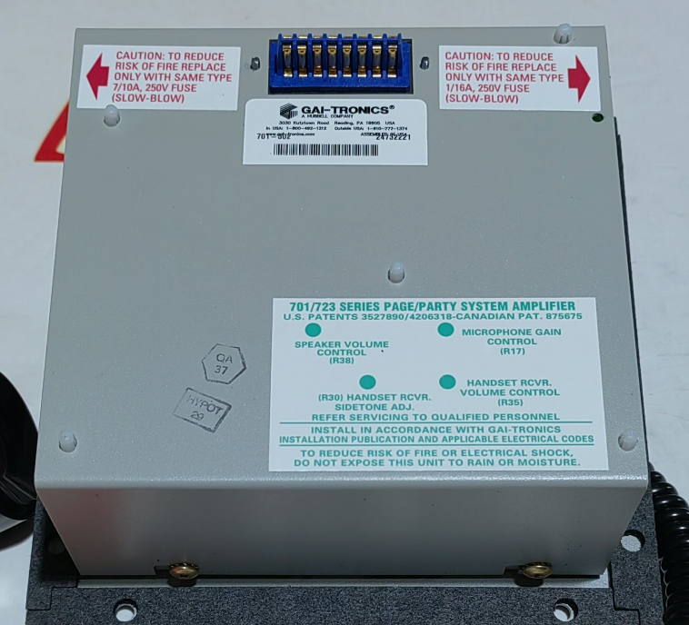 銷售GAITronics工業(yè)揚聲器13305-001   13306-101