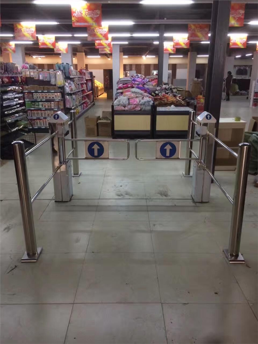超市入口單向擺閘