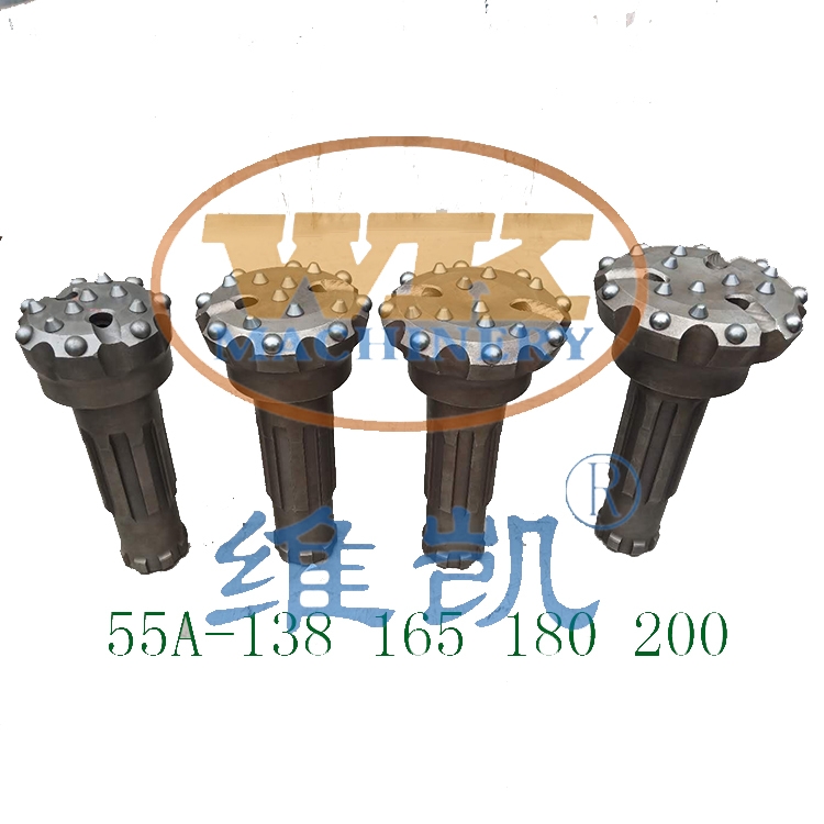 維凱牌礦山潛孔鉆機沖擊器高風(fēng)壓潛孔鉆頭沖擊器沖擊錘硬質(zhì)合