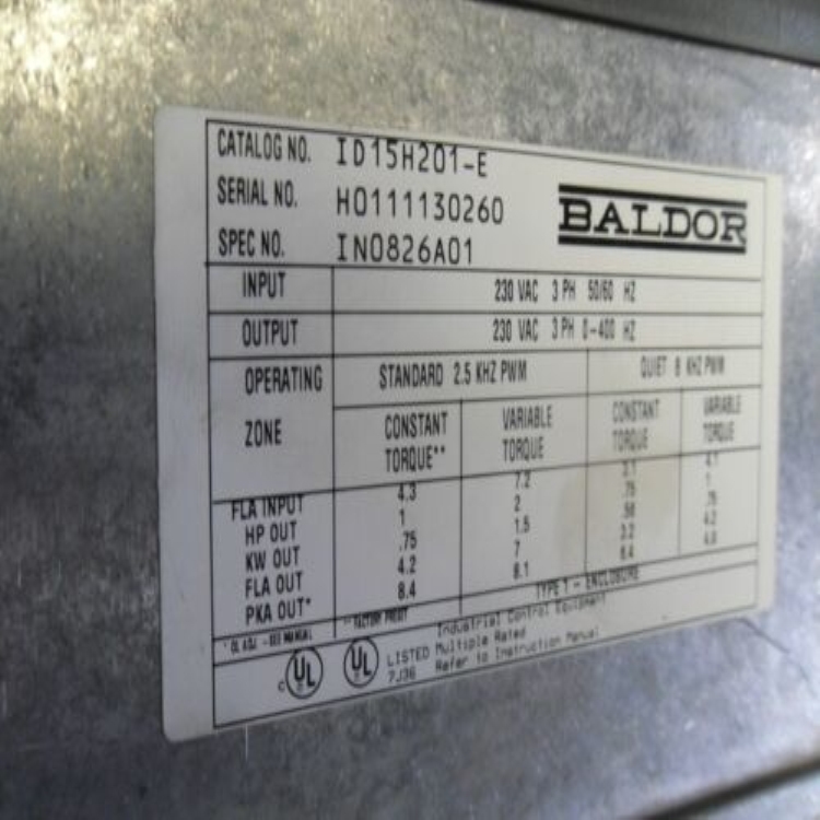 ID15H201-E伺服驅(qū)動(dòng)器 Baldor葆德全新正品