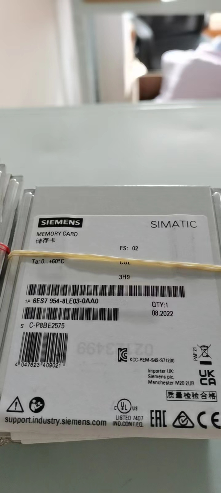 西門子S7-1500-S7-1200系列專用儲存卡