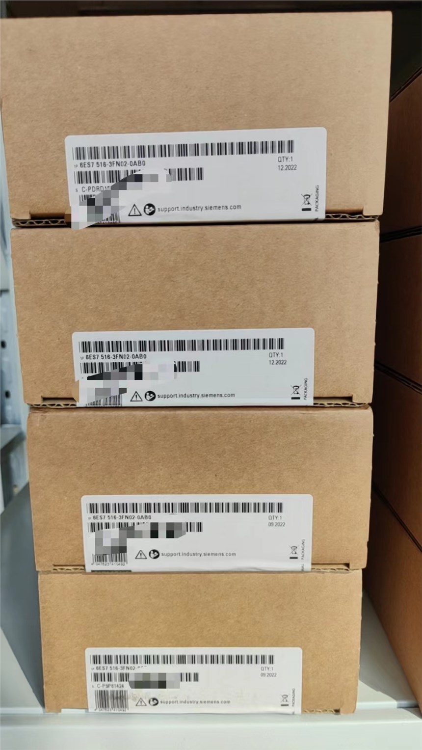 全新原裝 西門子  S7-1500F， CPU 1516F-3 PN/DP， 中央處理器