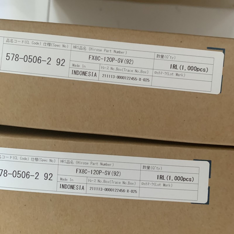 無錫市廣瀨連接器FX8-60P-SV1(92)