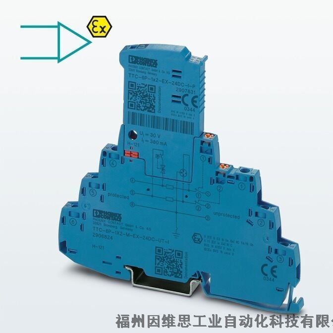 菲尼克斯信號防雷器2906778 TTC-6-3-HF-F-M-12DC-PT-I浪涌保護(hù)器正品特價