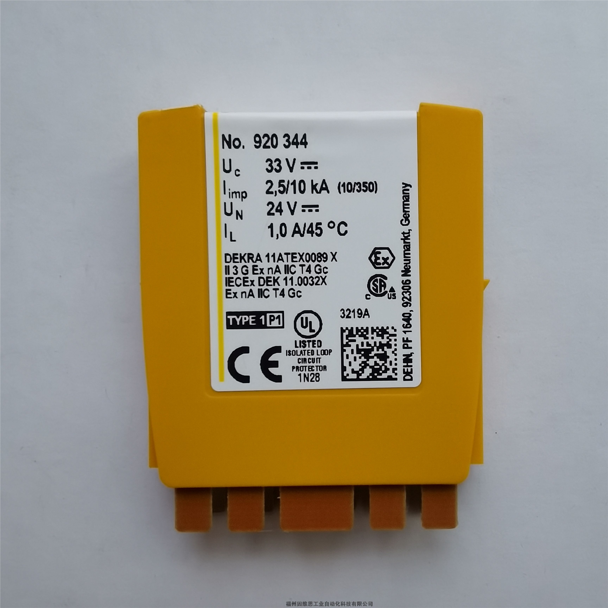 德國盾DEHN信號防雷器926347 BSP M4 BD 180浪涌保護器正品特價促銷