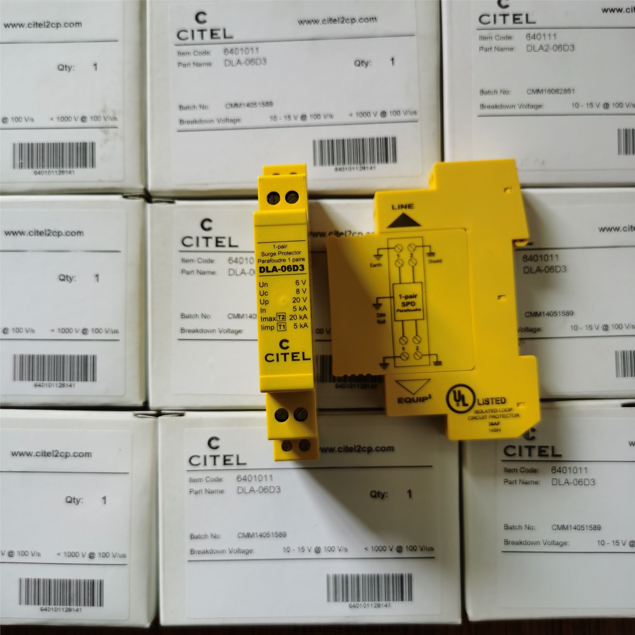 法國CITEL浪涌保護(hù)器DLU2-170西岱爾信號(hào)防雷器原裝特價(jià)