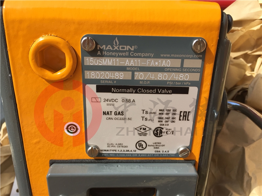 MAXON氣壓調(diào)節(jié)配件#210-G5”WC-15”WC綠色彈簧產(chǎn)品編號26736