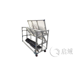 鋁型材廠家定做生產(chǎn)車間流水線小推車倉儲周轉車