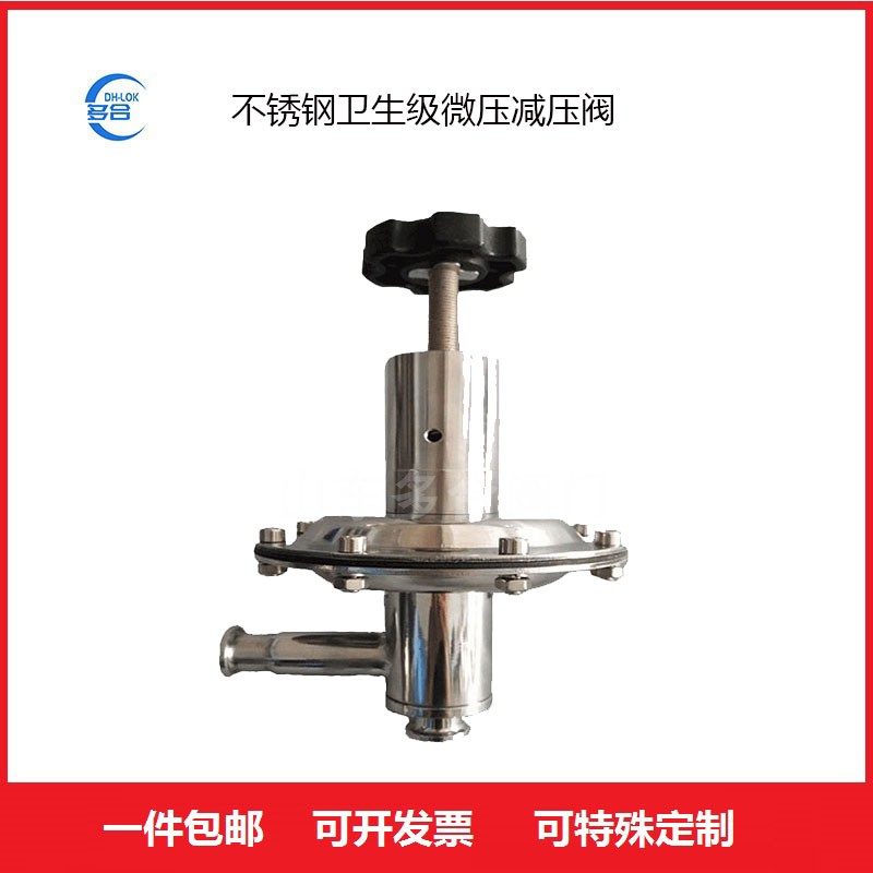 WDPT衛(wèi)生級(jí)微壓氣體減壓閥不銹鋼壓力調(diào)節(jié)閥門(mén)電解可面板式安裝