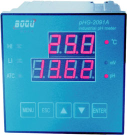 pHG-2091A型工業(yè)PH計,在線PH計，工業(yè)酸度計，酸度計