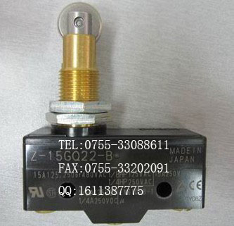供應歐姆龍原裝微動開關Z-15GQ22-B