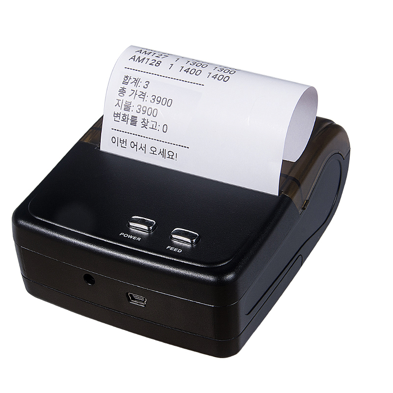 群索科技QS藍(lán)牙打印機(jī)熱敏不干膠標(biāo)簽機(jī)文字圖片條碼二維碼打印