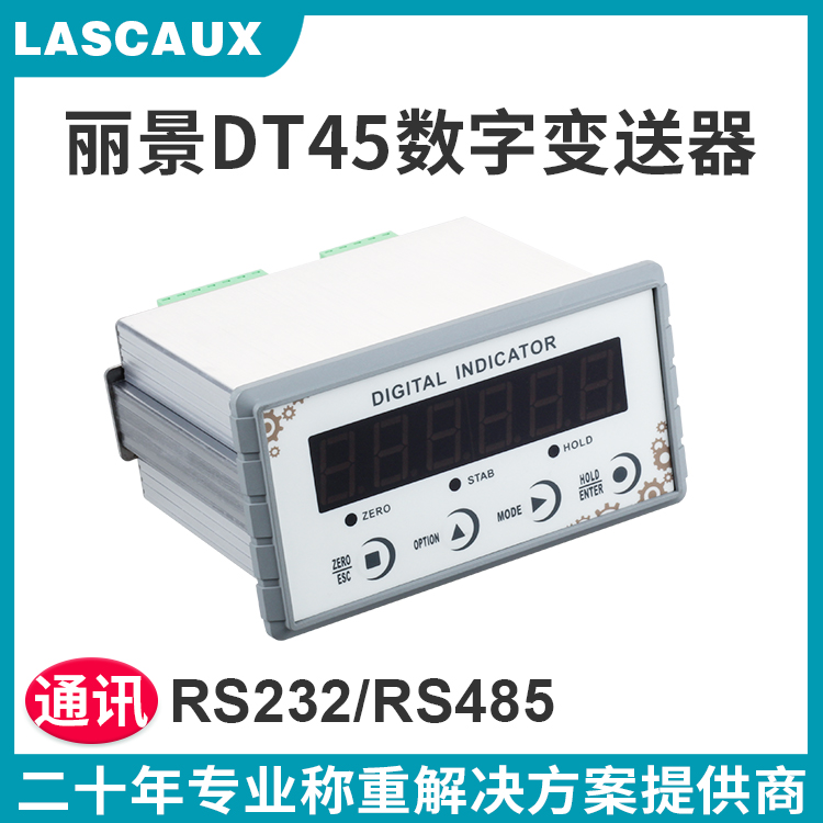 麗景DT45稱重顯示儀表數字變送器面板安裝稱重控制器稱重變送器