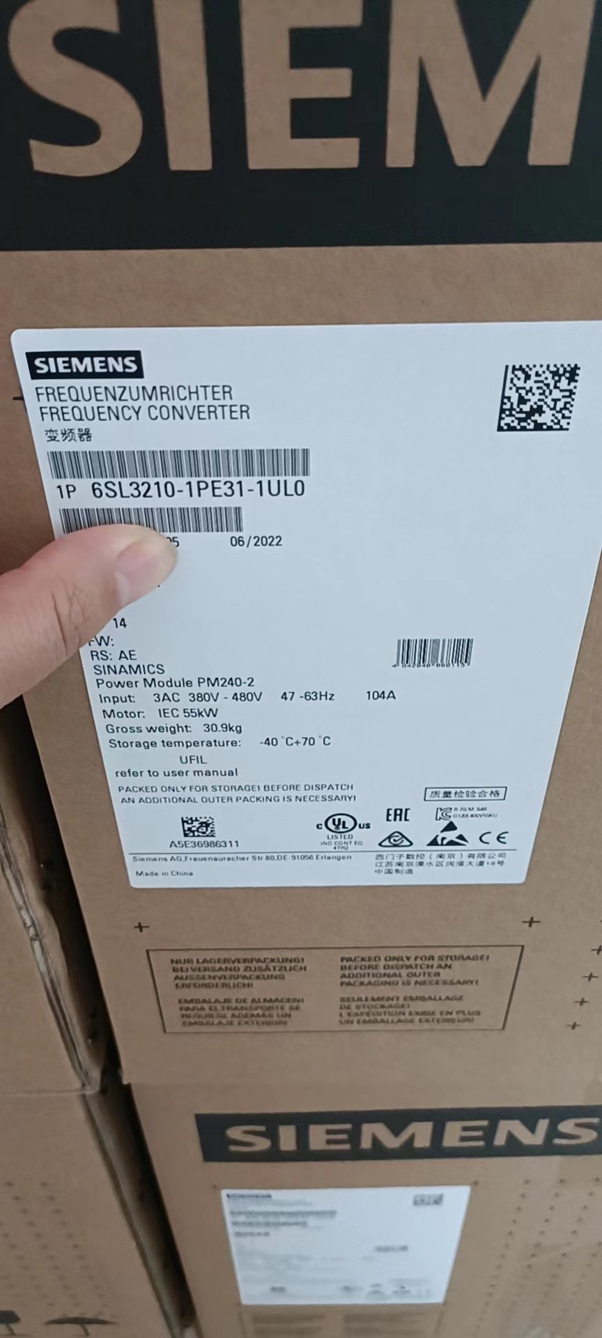 6SL3210-1PE31-8UL0T׃lS90KWG120ģKPM240-2