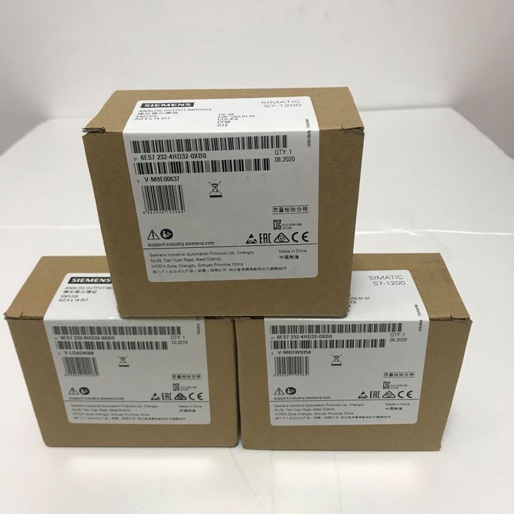 6ES72324HD320XB0代理商SIMATICS7-1200，模擬輸出，SM1232，4AO