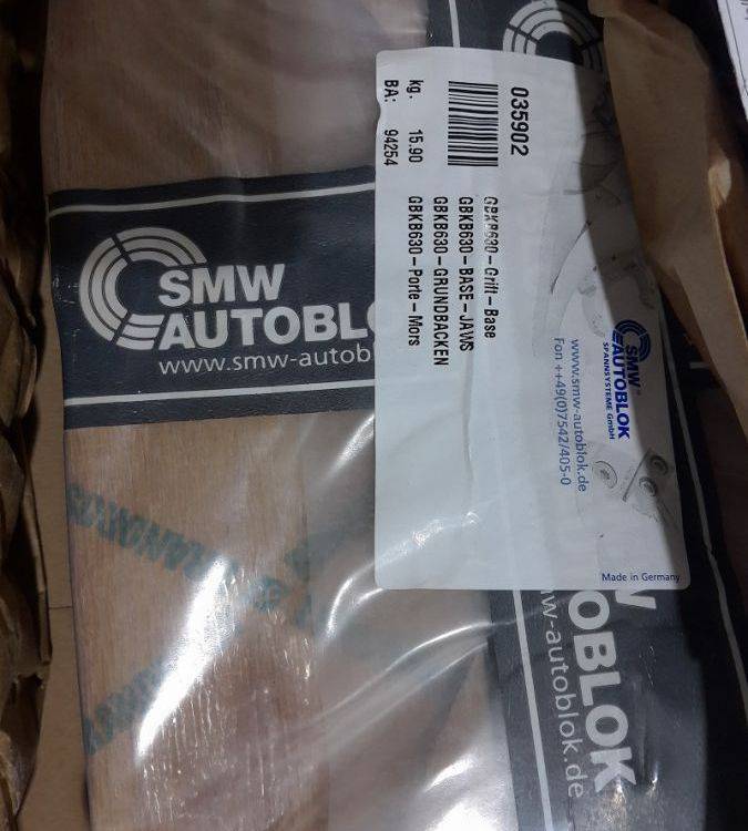 SMW軟爪012493、SMW軟爪012494、SMW銑刀033611、SMW硬爪012457、