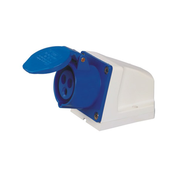 銘品電器銷售16A工業(yè)插座，防水插頭插座113,114,115，3P N E明裝插座