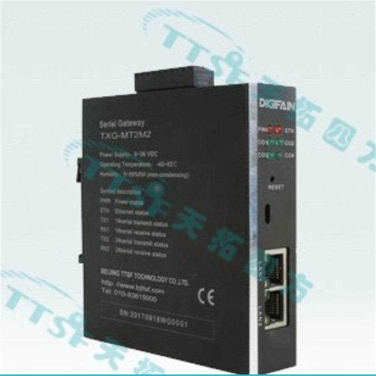 天拓四方TXG-MT2M2協(xié)議轉換器ModbusRTU\/ASCII到ModbusTCP