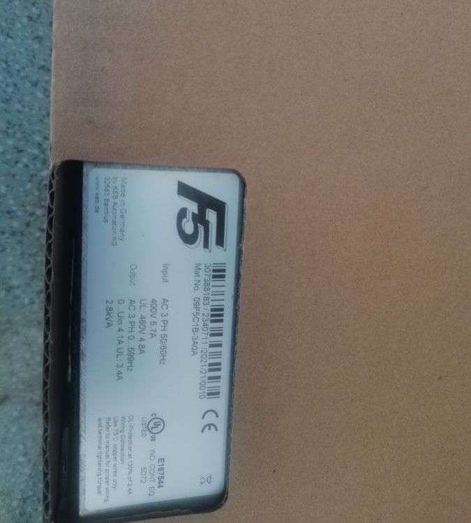 09.F5.B1B-2B0A科比KEB變頻器，全新原裝正品