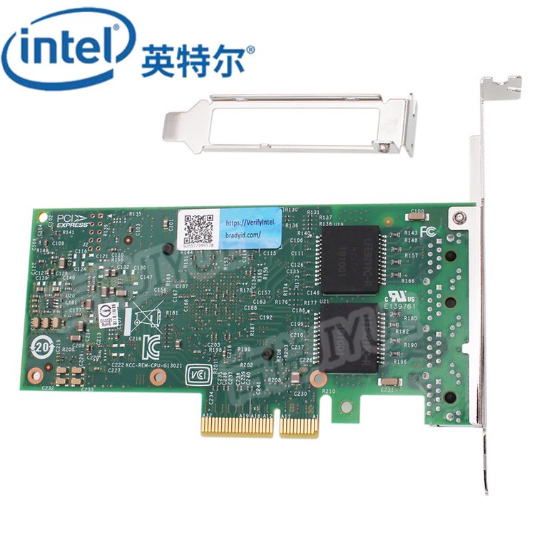 intel網(wǎng)卡I350T4V2BLK千兆四口PCI-E服務(wù)器進(jìn)口