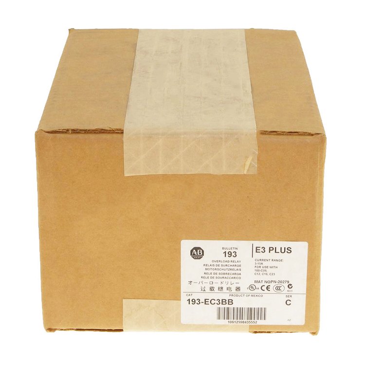 AB羅克韋爾193-EC3BBE3Plus電子電機保護繼電器4輸入