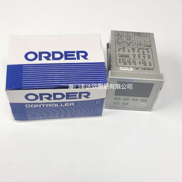 代理ORDER歐德時(shí)間繼電器NC-411計(jì)時(shí)器計(jì)數(shù)器全新原裝正品