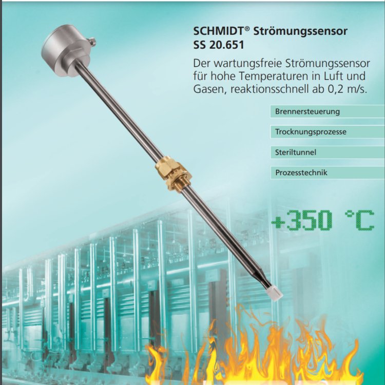 SCHMIDTSS20.651德國SCHMIDT高溫流量傳感器SS20.651