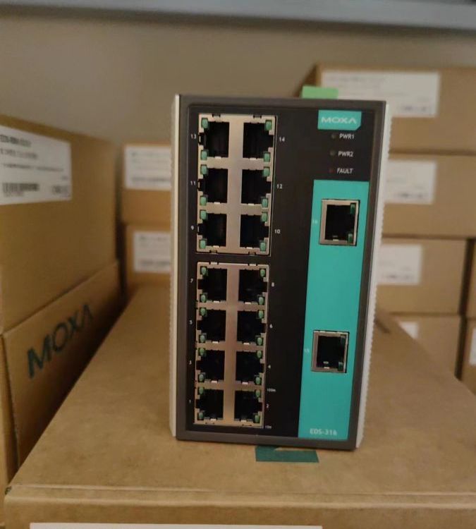 MOXAEDS-316-MM-SC2光14電口16端口非網(wǎng)管交換機(jī)