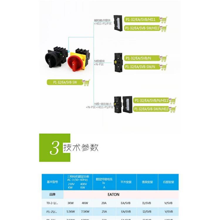 EATON隔離開關P3-100\/E-RT7189全新原裝代理正品庫存現(xiàn)貨