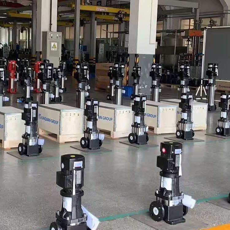 上海凱泉立式泵立式不銹鋼泵KQDP657.5KW小區(qū)變頻增壓泵補(bǔ)水泵循環(huán)泵