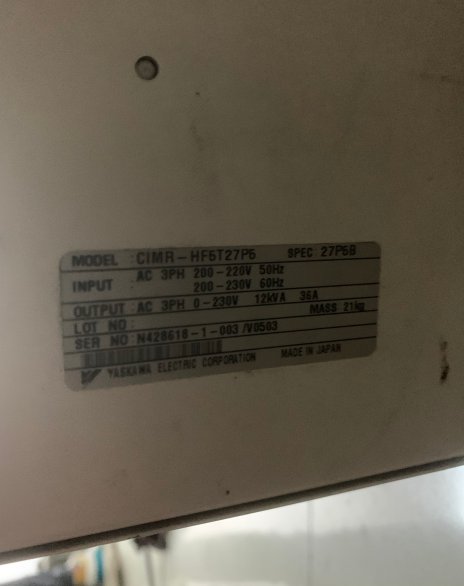 南京維修安川伺服變頻器CIMR-HF5T27P5沒(méi)顯示過(guò)流議價(jià)
