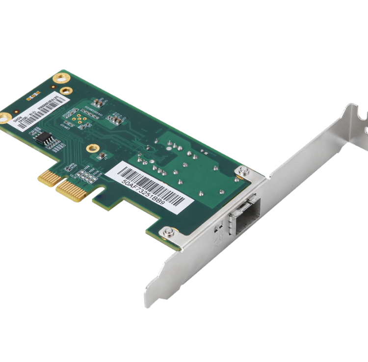 JSCTRL光纖網(wǎng)卡PCIE-I210F1配英特爾I210SFP支持PXE遠程啟動