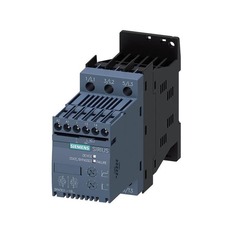 西門(mén)子3RW3036-2BB14軟起動(dòng)器5.5kW三相200-480VAC內(nèi)置旁路