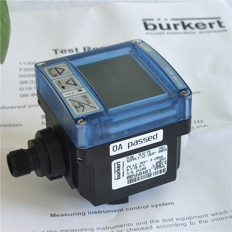 德國BURKERT流量計(jì)8032SE32burkert葉輪傳感器00560403寶帝原裝
