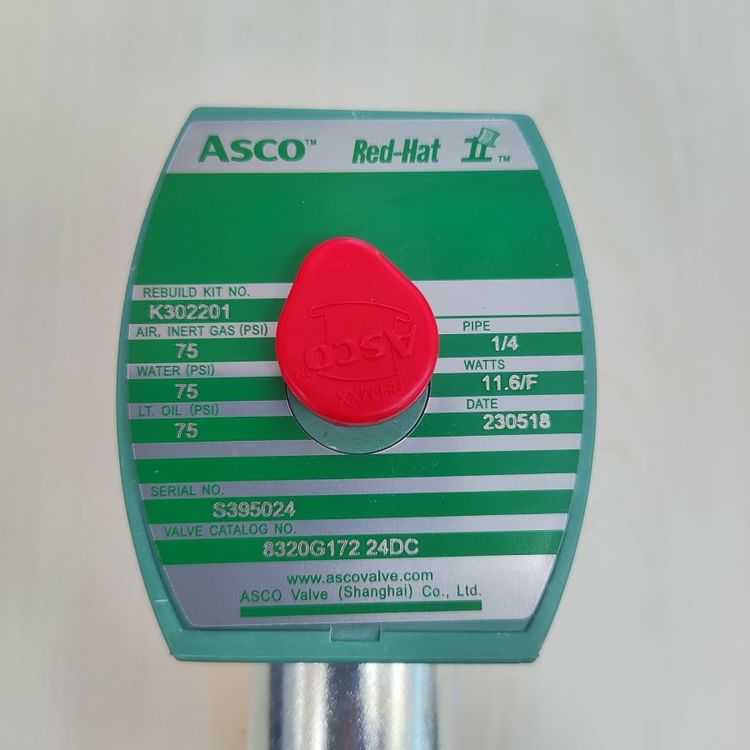原裝ASCO兩位三通電磁閥8320G17224DC正品現(xiàn)貨