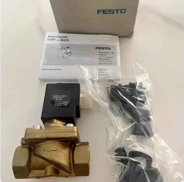 FESTO費(fèi)斯托電磁閥VZWF-B-L-M22C-G1-275-1P4-61492114現(xiàn)貨正品