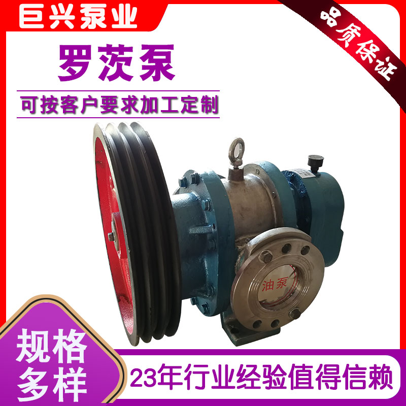巨興保溫羅茨泵甘油輸送泵大流量稠油泵粘稠物料泵規(guī)格齊全
