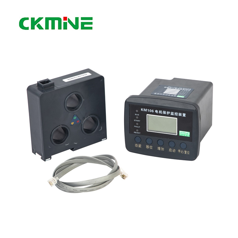 開(kāi)民KM106系列電動(dòng)機(jī)保護(hù)監(jiān)控裝置帶6路開(kāi)關(guān)量輸入4路繼電器輸出