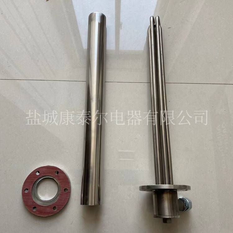 DN25\/32\/40小型防爆法蘭電加熱管