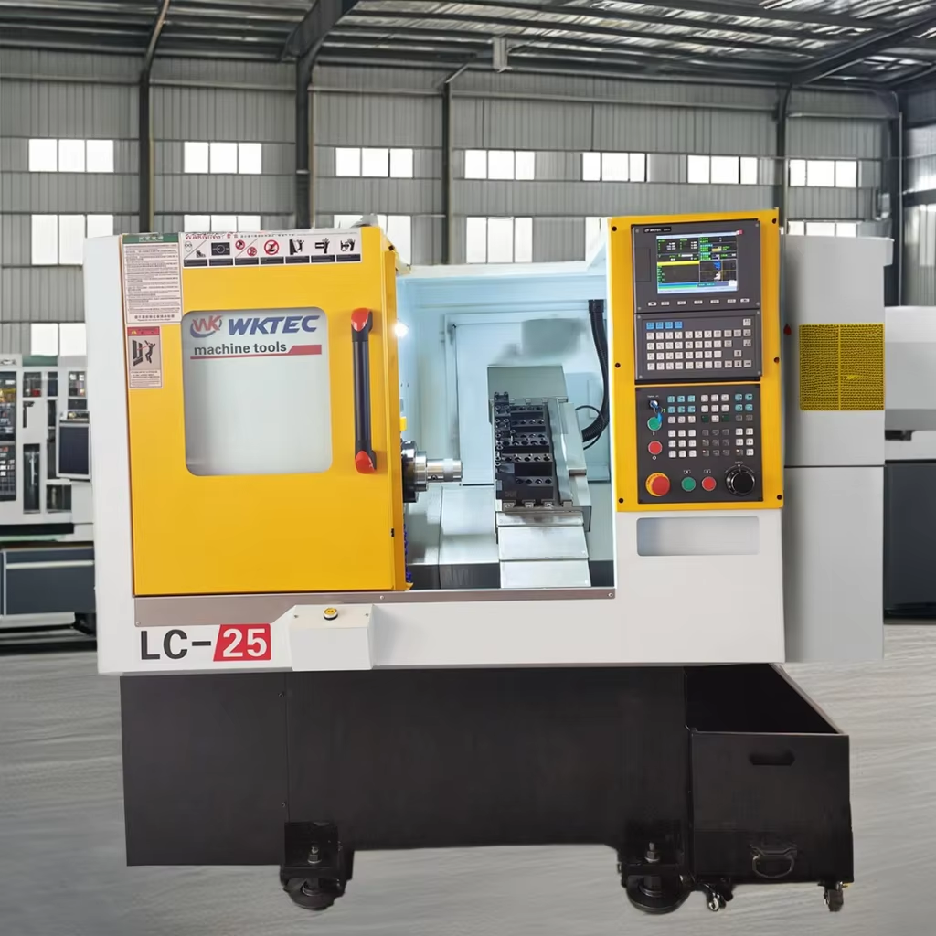 LC-25斜床身數(shù)控車床線軌高速斜軌\/精密車銑復合數(shù)控機床排刀機